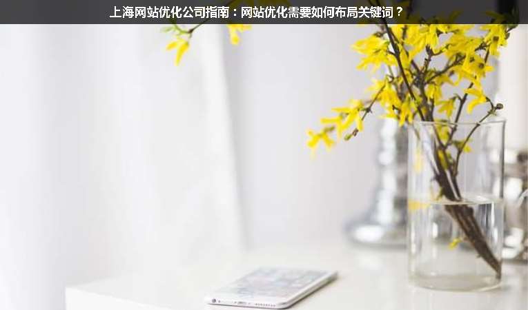 上海網(wǎng)站優(yōu)化公司指南：網(wǎng)站優(yōu)化需要如何布局關(guān)鍵詞？